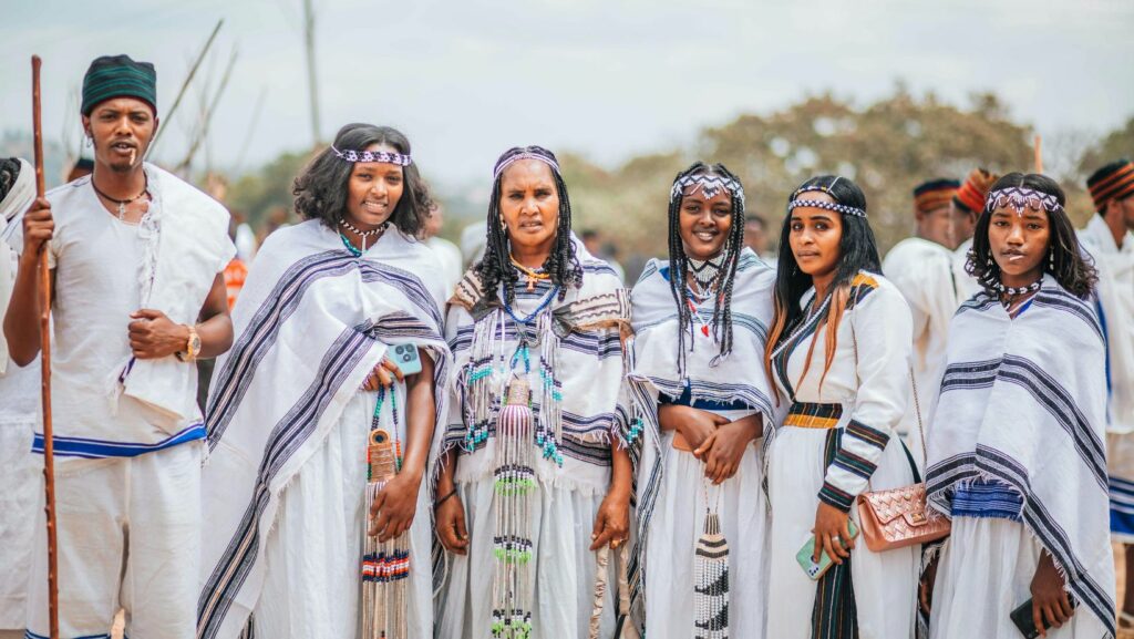 traditional ethiopian wedding dress